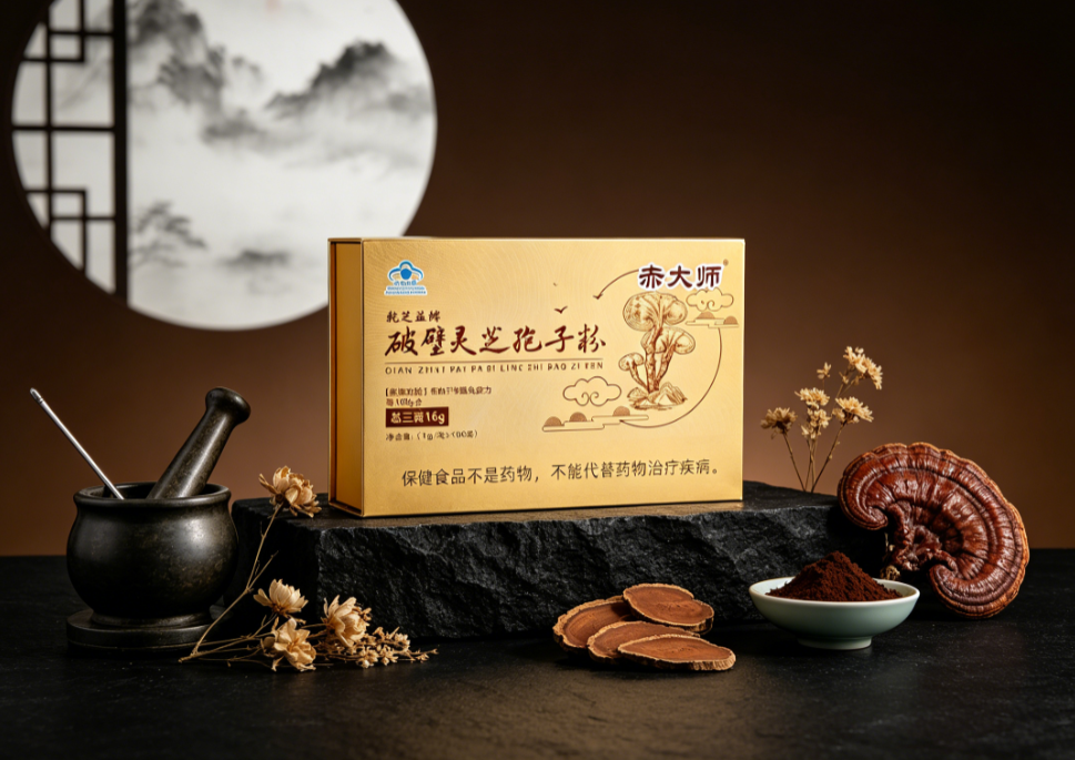 有机高活性破壁灵芝孢子粉标杆:赤大师全链路深度拆解,以高三萜有机实力守护全民免疫